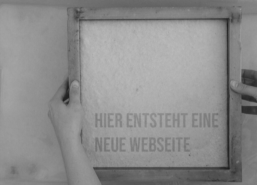 Platzhalter "Hier entsteht eine neue Webseite"